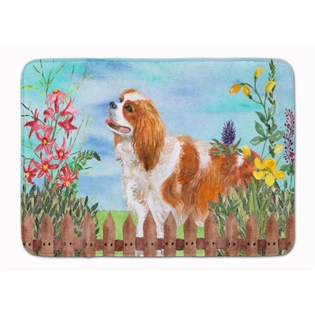 Carolines Treasures Carolines Treasures CK1225RUG Cavalier Spaniel Spring Machine Washable Memory Foam Mat CK1225RUG